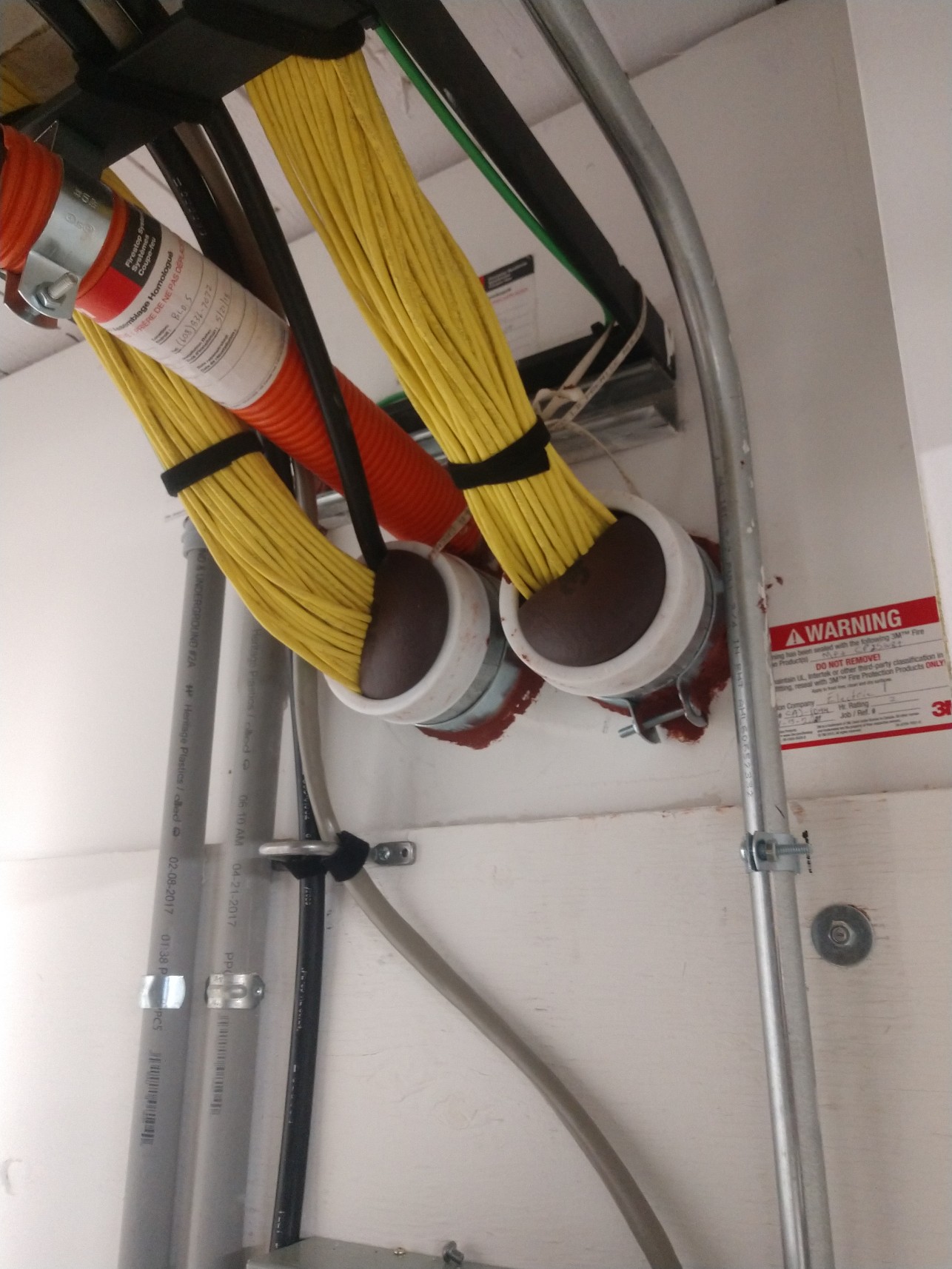 structured cabling system in commercial building